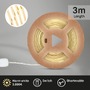 Pracovní osvětlení - BRILO 2318480 COB LED Strip 3m, samolepící, teplá bílá, bílé - BRILO - foto 5