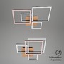 Hranatá - BRILO 3128-014 LED rám 75 cm 2x44W 4000lm černá - BRILO - foto 5