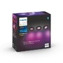 Kruhová - PH 8720169318977 Hue WACA Centura podhledové LED svítidlo 3x GU10 5,7W 350lm 2000-6500K RGB kulaté IP20 černé - PHILIPS - foto 5