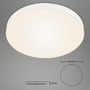 Kruhová - BRI 7068-016 LED stropní svítidlo, pr. 38,7 cm, 24,5 W, bílé - BRILONER - foto 5