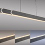 Podélná - PN 2577-18 LED závěsné svítidlo ADRIANA černá nastavitelná výška CCT 2700-5000K - PAUL NEUHAUS - foto 5