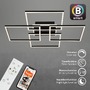 Hranatá - BRILO 3515-015 CCT LED stropní svítidlo, 72,4 cm, 50 W, 5500 lm, černá - BRILO - foto 5