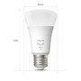 SmartHome Paul Neuhaus - PH 8719514329881 Hue Bluetooth LED White set 3ks žárovek Philips 8719514329881 E27 A60 3x9W 3x800lm 2700K bílé stmívatelné - PHILIPS (929001821627) - foto 5
