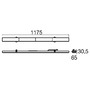 LED moduly - LA 1009181 RETRO LT 1200 93 835/840/850 NB ML WH Lehký nosič 1200mm - BIG WHITE (SLV) - foto 5