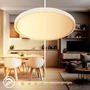 BRILO 3956014 AKCE - Ina stropní svítidlo pr.49 cm - 48W, 5200lm, stmívatelné, LED, dálkový ovladač, CCT, kávová - BRILO - foto 5