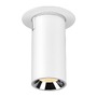 Kruhová - LA 1006950 NUMINOS® PROJECTOR S stropní zápustné svítidlo, 3000 K, 20°, válcové, bílé/chrom - BIG WHITE (SLV) - foto 5