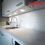 Přisazená - TF 205009TF TELEFUNKEN 3ks sada skříňkové svítidlo, pr. 6 cm, 1,8 W, 170 lm, hliník - BRILONER - foto 5