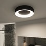 Kruhová - P 71097 LED stropní svítidlo Casca IP44 CCT 230V 23W černá mat - PAULMANN - foto 5