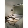 Kónická - LA 1008502 MAGICO 20 závěsné svítidlo, E27, délka závěsu 180cm, 1x max. 10W, matná černá/zlatá - BIG WHITE (SLV) - foto 5
