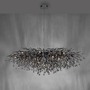 Dekorativní - PN 2031-18 závěsné svítidlo ICICLE černý lustr s křišťálovými přívěsky - PAUL NEUHAUS - foto 5