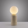 Stolní lampy dekorační - LD 12543-42 Kolekce Schöner Wohnen stolní lampa TRAVENTA, písková barva, vzhled travertinu, nastavitelná hlava, G9 volitelná žárovka - JUST LIGHT - foto 5