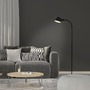 Stojací lampy - BRILO 1407-015 Stojací svítidlo 152 cm 1x E27 10W černá - BRILO - foto 5