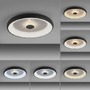 Kruhová - LD 14386-18 VERTIGO LED stropní svítidlo černá 61x61 kruhové křišťálový efekt stmívatelné CCT 2700-5000K - LEUCHTEN DIREKT / JUST LIGHT - foto 5