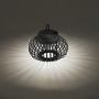 Na stůl - LD 19303-18 AKUBA LED stolní lampa průměr 25cm černá na baterie USB IP44 stmívatelné dotykem 2700K - JUST LIGHT - foto 5