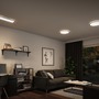Hranatá - P 71016 LED Panel 3-krokové-stmívatelné Atria Shine hranaté 420x420mm 4000K černá - PAULMANN - foto 5