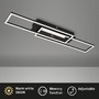 Hranatá - BRILO 3546-015 LED stropní svítidlo, 82,7 cm, 40 W, 4400 lm, černá - BRILO - foto 5