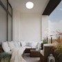 Nástěnná - BRILO 3018-016 LED venkovní svítidlo pr. 27 cm 24W 2160lm bílé - BRILO - foto 5