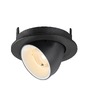 Kruhová - LA 1009383 NUMINOS® GIMBLE S Stropní vestavné svítidlo, 2700 K, 40°, IP20, kulaté, černé / bílé - BIG WHITE (SLV) - foto 5