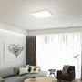 Hranatá - BRILO 7179016 CCT svítidlo LED panel, 45 cm, 2400 lm, 24 W, bílé (starý kód: BRILO 7179-016) - BRILO - foto 5