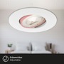 Kruhová - BRI 7048-036 3ks sada LED vestavné svítidlo, pr. 9 cm, 4,9 W, bílé - BRILONER - foto 5