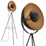 Stojací lampy - BRILO 1380-015 Stojací svítidlo 160cm 1x E27 60W černá - BRILO - foto 5