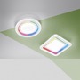 Kruhová - FAN I-DYGITAL-R50 Stropní LED svítidlo Dygital kruhové, bílé, 40 W, 4310 lm, CCT + RGB, dálkový ovladač, pr. 48 x 6,8 cm - FANEUROPE - foto 5