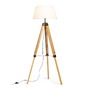 Stojací lampy - RED R14500 ALVIS/AMBITUS 46 stojanová bílá bambus/černá 230V E27 15W - RED - DESIGN RENDL - foto 5