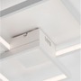 Hranatá - NV 8160162 Stropní svítidlo BILBAO bílý hliník a akryl LED 25W 230V 3000K IP20 - NOVA LUCE - foto 5