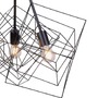 Vícečetná - LD 15490-18 SKELETTON Závěsné svítidlo v černé barvě s kovovým tělem v trendy retro designu - LEUCHTEN DIREKT / JUST LIGHT - foto 5