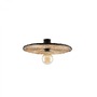 Dekorativní - FARO 62173-78 COSTAS 400 H70 nástěnné a stropní svítidlo, černá/ratan - FARO - foto 5