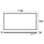 LED panely - LA 1010117 PANEL P 1200/600 60 840 WB UGR19 ML WH - BIG WHITE (SLV) - foto 5