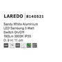 Bodová - NV 8140521 Bodové svítidlo LAREDO bílý hliník LED 3W 3200K vypínač na těle - NOVA LUCE - foto 5