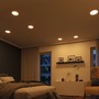 Koupelnová - P 92991 LED vestavné svítidlo Areo VariFit IP44 kruhové 175mm 13W matný chrom WarmDim 3-krokové-stmívatelné - PAULMANN - foto 5