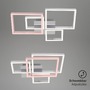 Hranatá - BRILO 3128-018 LED rám 75 cm 2x48W 4000lm chrom - BRILO - foto 5