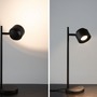 Stolní lampy dekorační - P 79777 LED stolní lampa 3-krokové-stmívatelné Puric Pane 2700K 5,5W černá - PAULMANN - foto 5