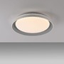 Kruhová - LD 14368-15 SATI LED stropní svítidlo šedá průměr 43cm paměťová funkce krokově stmívatelné 3000K - JUST LIGHT - foto 5