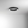 Kruhová - FAN LED-DEMOS-PL60-NER Stropní LED svítidlo DEMOS černá, 60 W, 10990 lm, CCT, 60 x 8,5 cm - FANEUROPE - foto 5