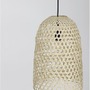 Válec - NV 9586509 Závěsné svítidlo AURORA přírodní ratan černý kabel E27 1x12W 230V IP20 bez žárovky - NOVA LUCE - foto 5