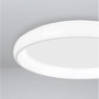 Kruhová - NV 8105605 D Stropní svítidlo ALBI bílý hliník a akryl LED 32W 230V 3000K IP20 stmívatelné - NOVA LUCE - foto 5