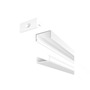 Al profily k přisazení - RED R14086 LED PROFILE G přisazený 1m bílá matný akryl/hliník  - RED - DESIGN RENDL - foto 5
