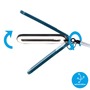 Stolní lampy pracovní - BRILO 7509-015 CCT LED stolní lampa, 51 cm, 6,6 W, černá - BRILO - foto 5