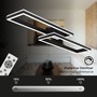 Hranatá - BRILO 3754-015 RGB CCT LED stropní svítidlo 119,5cm 45W 4400lm černá - BRILO - foto 5