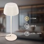 Stolní lampy dekorační - BRI 7625016 Loca stolní lampa - 8W, 800lm, LED, dotykový vypínač, stmívatelná, teplá bílá, starobílá - BRILONER - foto 5