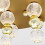 Dekorativní - NV 9695600 Stropní svítidlo BRILLE zlatý hliník a sklo LED 32W 230V 3200K IP20 stmívatelné - NOVA LUCE - foto 5