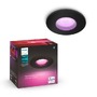 Koupelnová - PH 8720169320833 Hue WACA Xamento podhledové LED svítidlo 1x GU10 5.7W 350lm 2000-6500K RGB IP44, černé - PHILIPS - foto 5