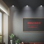 Kruhová - BRI 7992035 Jeft vestavná svítidla 76mm 3ks sada - 230V, 3W, 330lm, LED, neutrální bílá, černá - BRILONER - foto 5