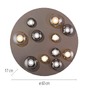 Dekorativní - PN 6588-97 LED stropní svítidlo PURE Popup, bronzová, stmívatelné, dálkový ovladač, paměťová funkce 2200-5000K - PAUL NEUHAUS - foto 5