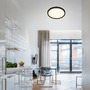 Kruhová - BRI 7364-015 Svítidlo LED panel, 42,2 cm, 3000 lm, 22 W, černá - BRILONER - foto 5