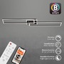 Hranatá - BRILO 3538-015 LED stropní svítidlo, 110 cm, 40 W, 5200 lm, černá - BRILO - foto 5