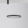 Kruhová - NV 9345616 Závěsné svítidlo PERRINE černý hliník a akryl LED 42W 230V 3000K IP20 stmívatelné - NOVA LUCE - foto 5